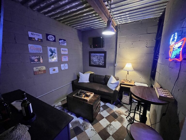 Mancave designed by John the Handyman.