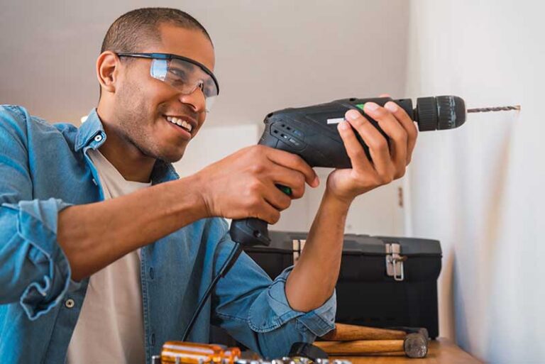 Ned, your neighbor, trying to do home repairs again.
